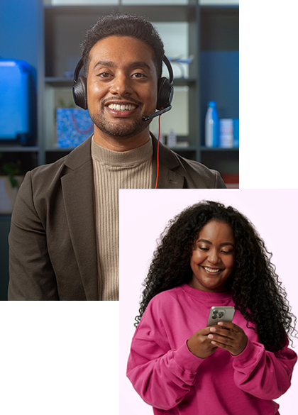 We are the solution to your customer service <br/><span>challenges</span>